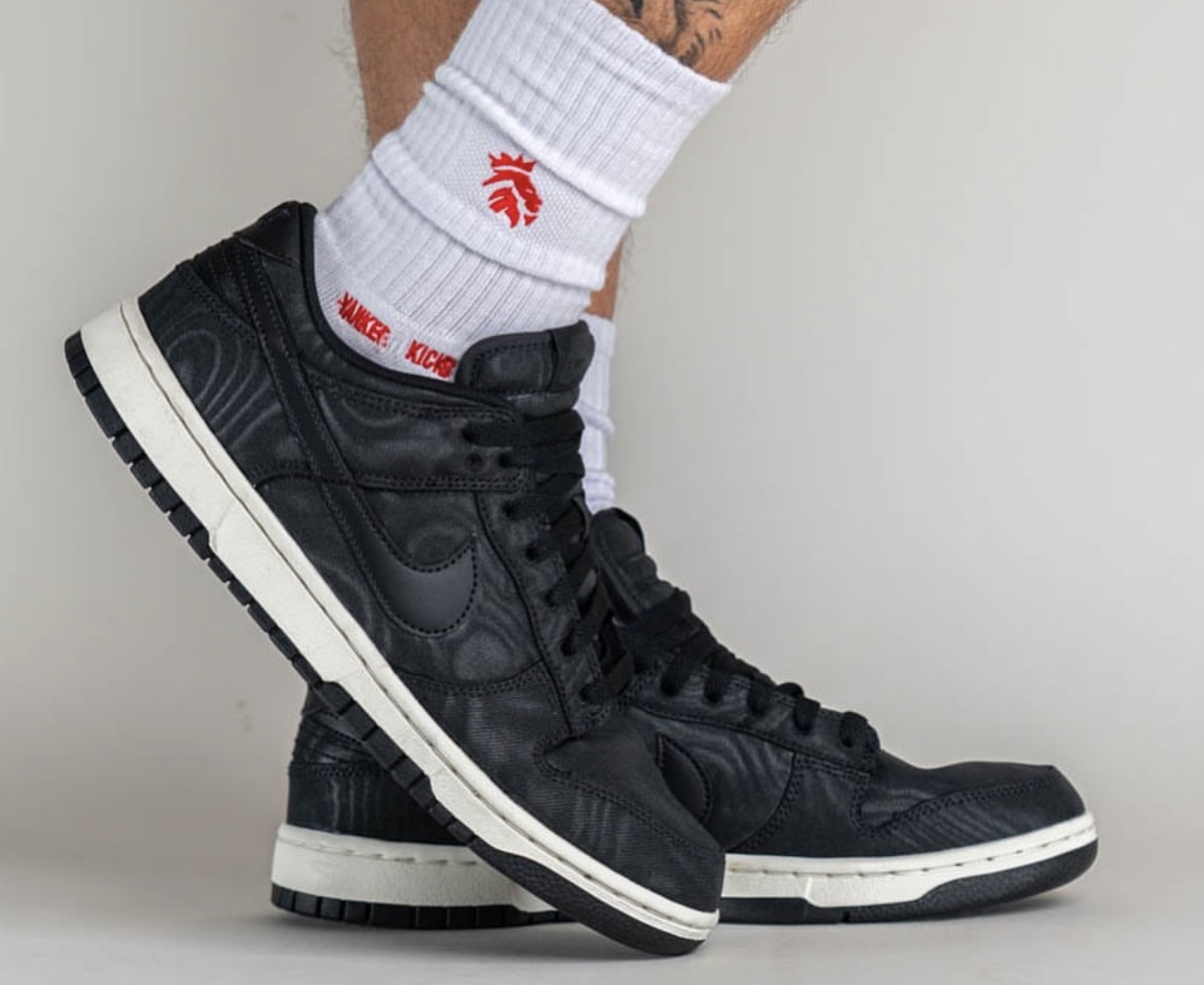 GIÀY CASUAL CHÍNH HÃNG - Nike Dunk Low Retro PRM Black Canvas Sail - DV7211-001