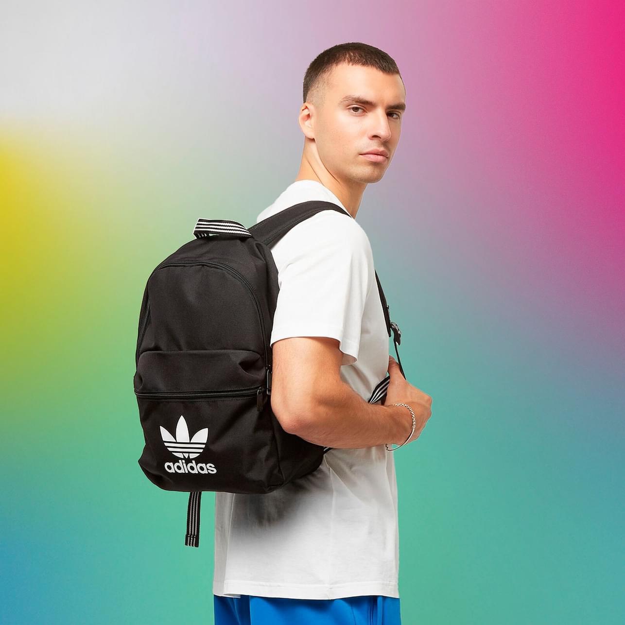 PHỤ KIỆN CHÍNH HÃNG - Balo Adidas Adicolor Backpack - Black- IJ0761