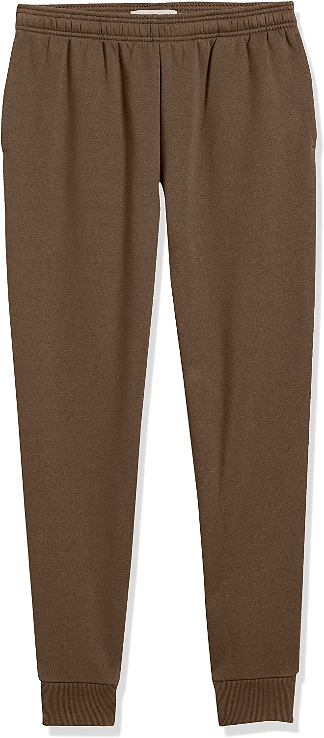 Quần Dài Chính Hãng -Amazon Essentials Men's Fleece Jogger Pant ''Brown