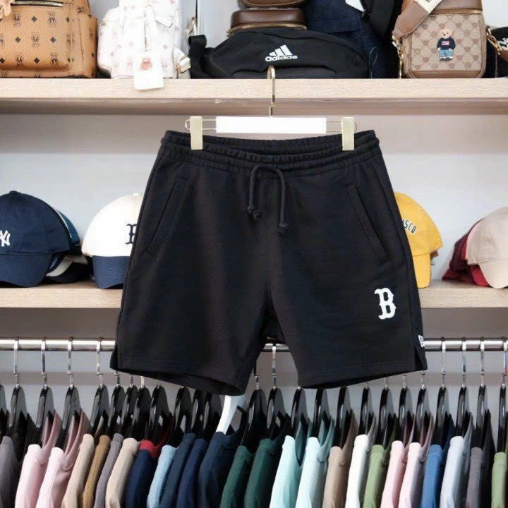 QUẦN SHORTS CHÍNH HÃNG - NEWERA BOSTON RED SOX Black - 135746437