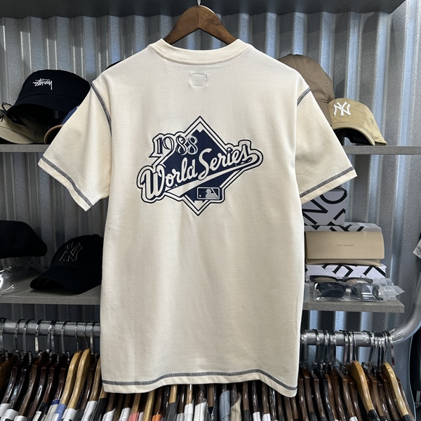 ÁO TSHIRTS CHÍNH HÃNG -  NEW ERA WORLD SERIES RS42 LOSDOD IVORY 'Be' - 14187467