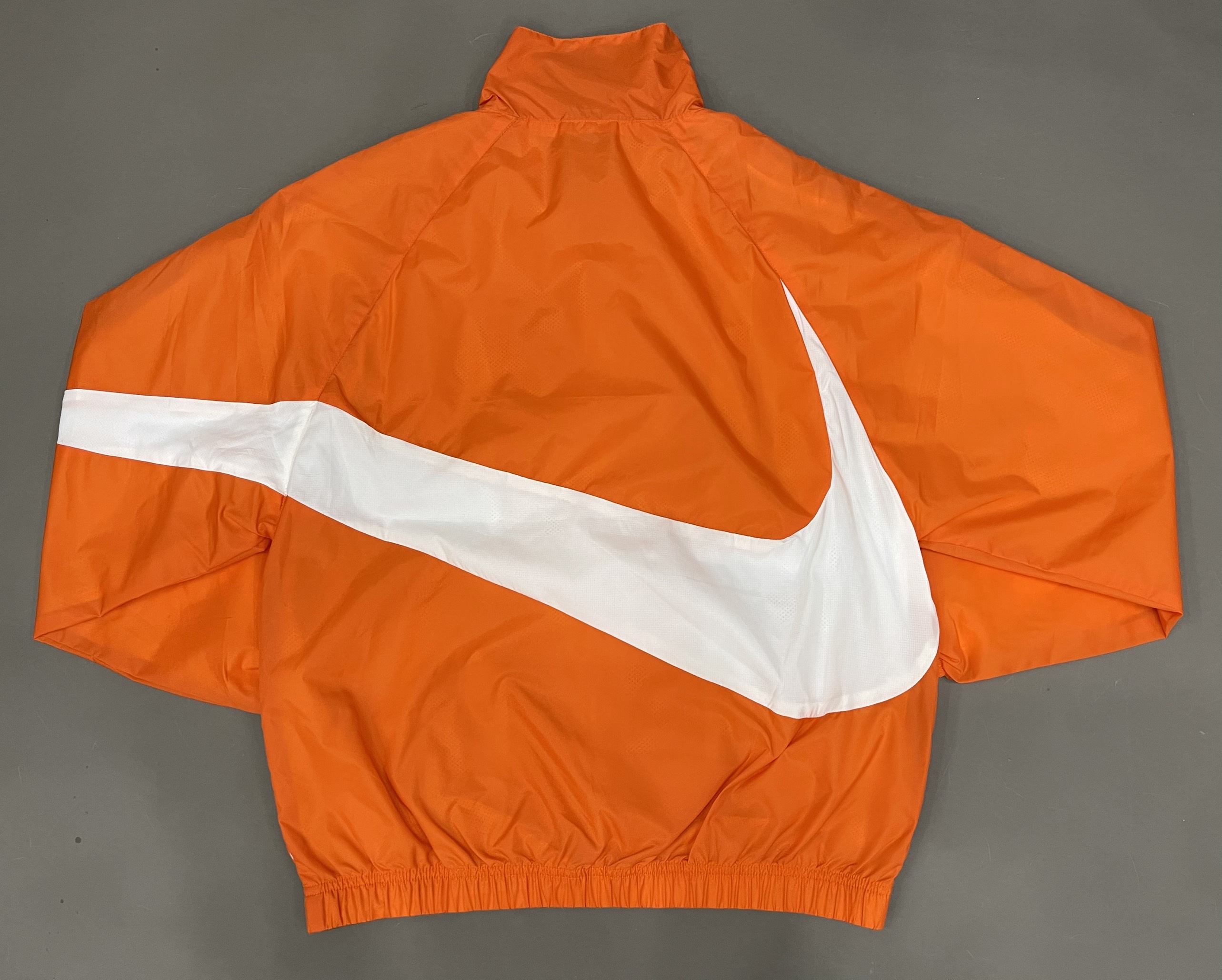 Áo Khoác Nam Nữ Gió Nike Big Swoosh 'Orange/White' - AKG-004
