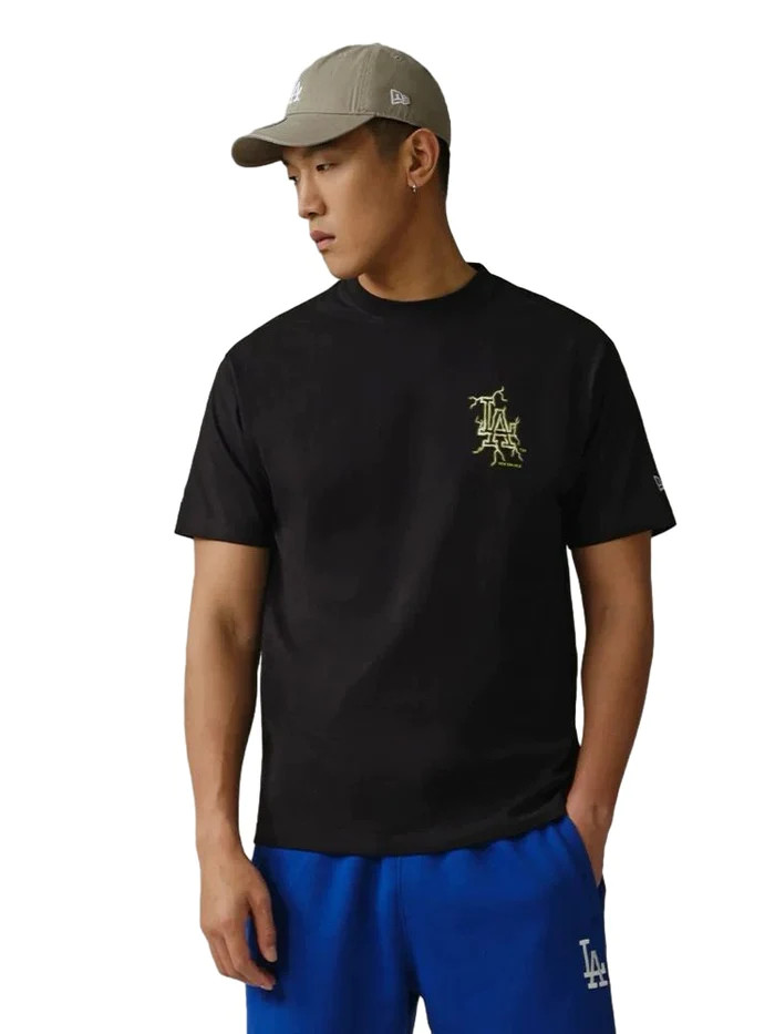 Áo Thể Thao Hè - Newera LA Tia Sét Black - 13560499