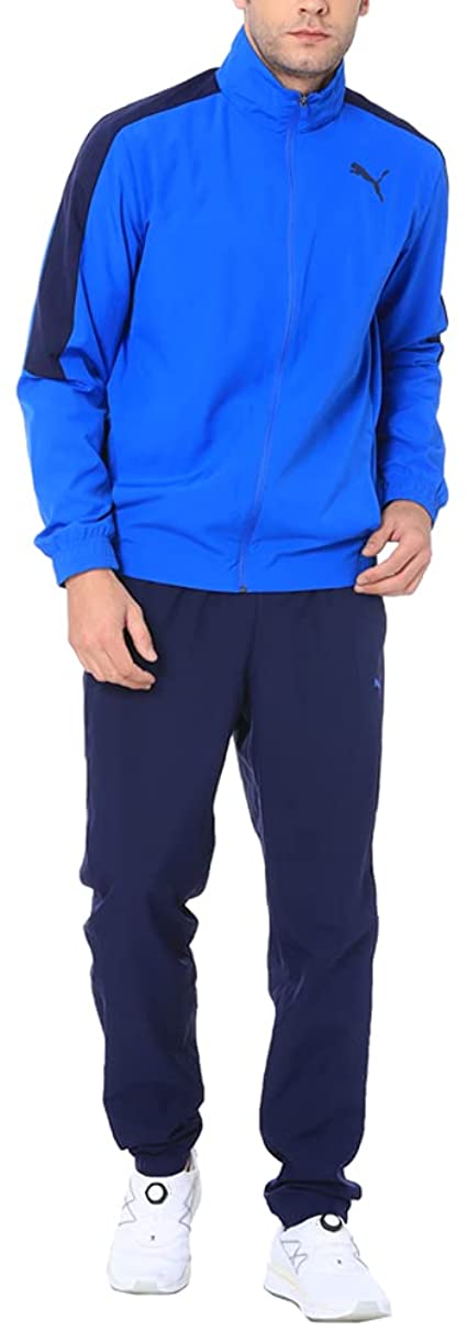 Quần Dài Chính Hãng - Puma Sweatpants Woven 'Navy' - 850740-90