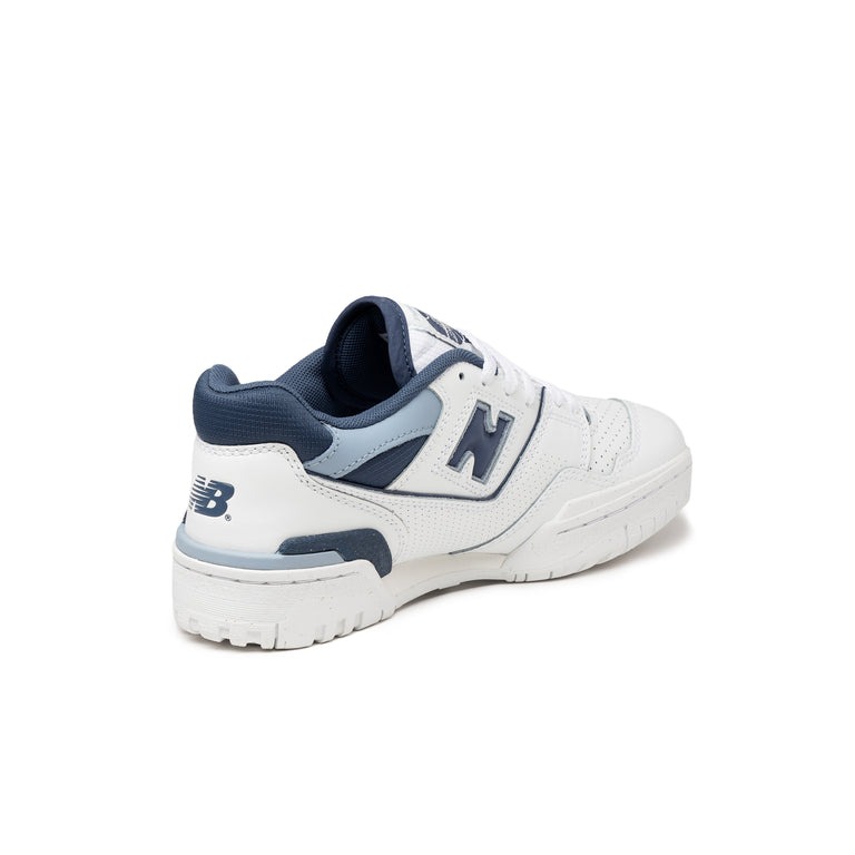 Giày Casual Chính Hãng - NewBalance 550 Vintage 'White/Navy/Blue' - BBW550DY