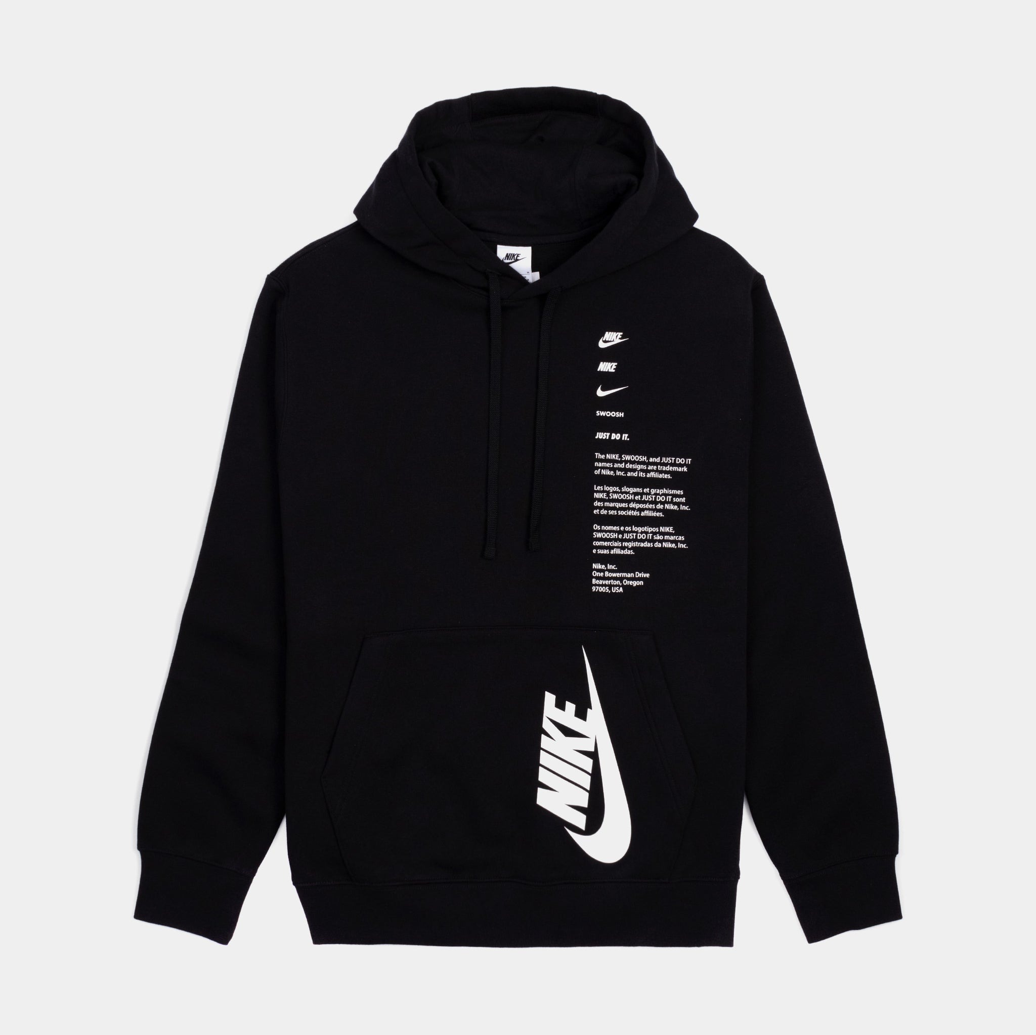 Áo Hoodie Chính Hãng - Nike Club Shoebox Pullover 