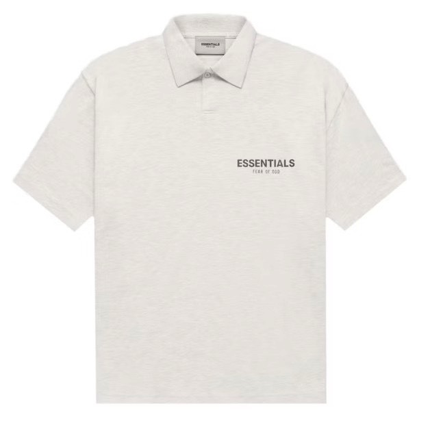 Áo Polo Chính Hãng - Fear of God ESSENTIALS 'Oatmeal' - 125HO202022F