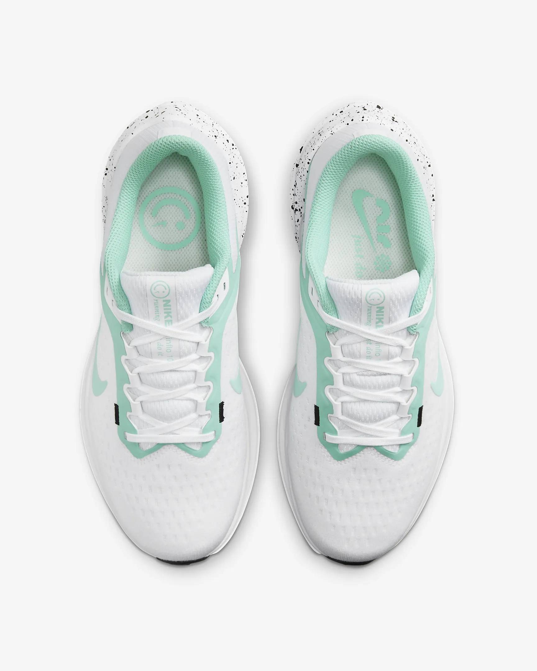 Giày Casual Chính Hãng - Nike Winflo 10 Running ‘White Emerald Rise’ - FN7106-100-T