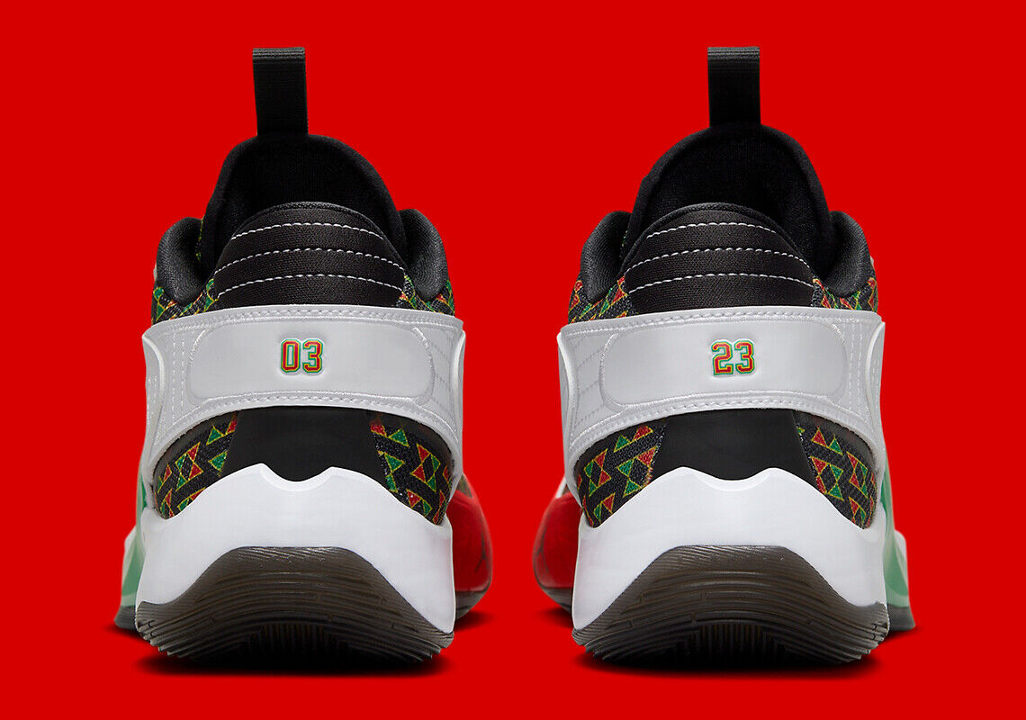 Giày Bóng Rổ Chính Hãng - Nike Air Jordan Luka 2 Quai 54 White Red Green - FQ1154-100