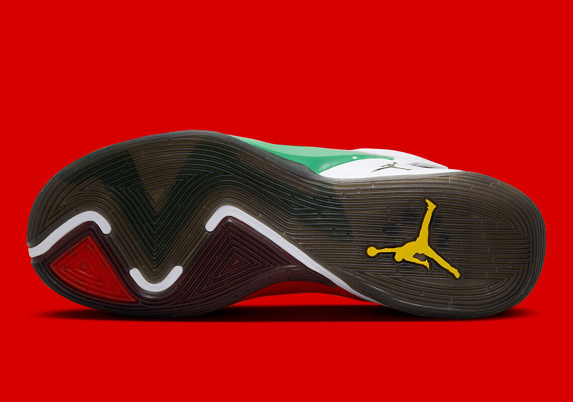Giày Bóng Rổ Chính Hãng - Nike Air Jordan Luka 2 Quai 54 White Red Green - FQ1154-100