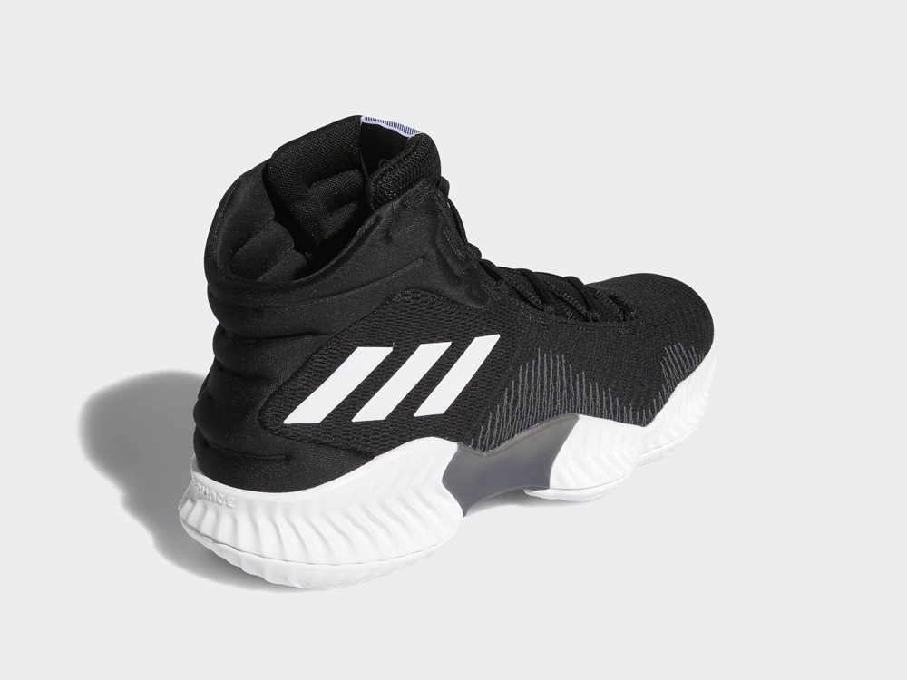 GIÀY BÓNG RỔ CHÍNH HÃNG - Adidas Pro Bounce 2018 Black White - FW5746