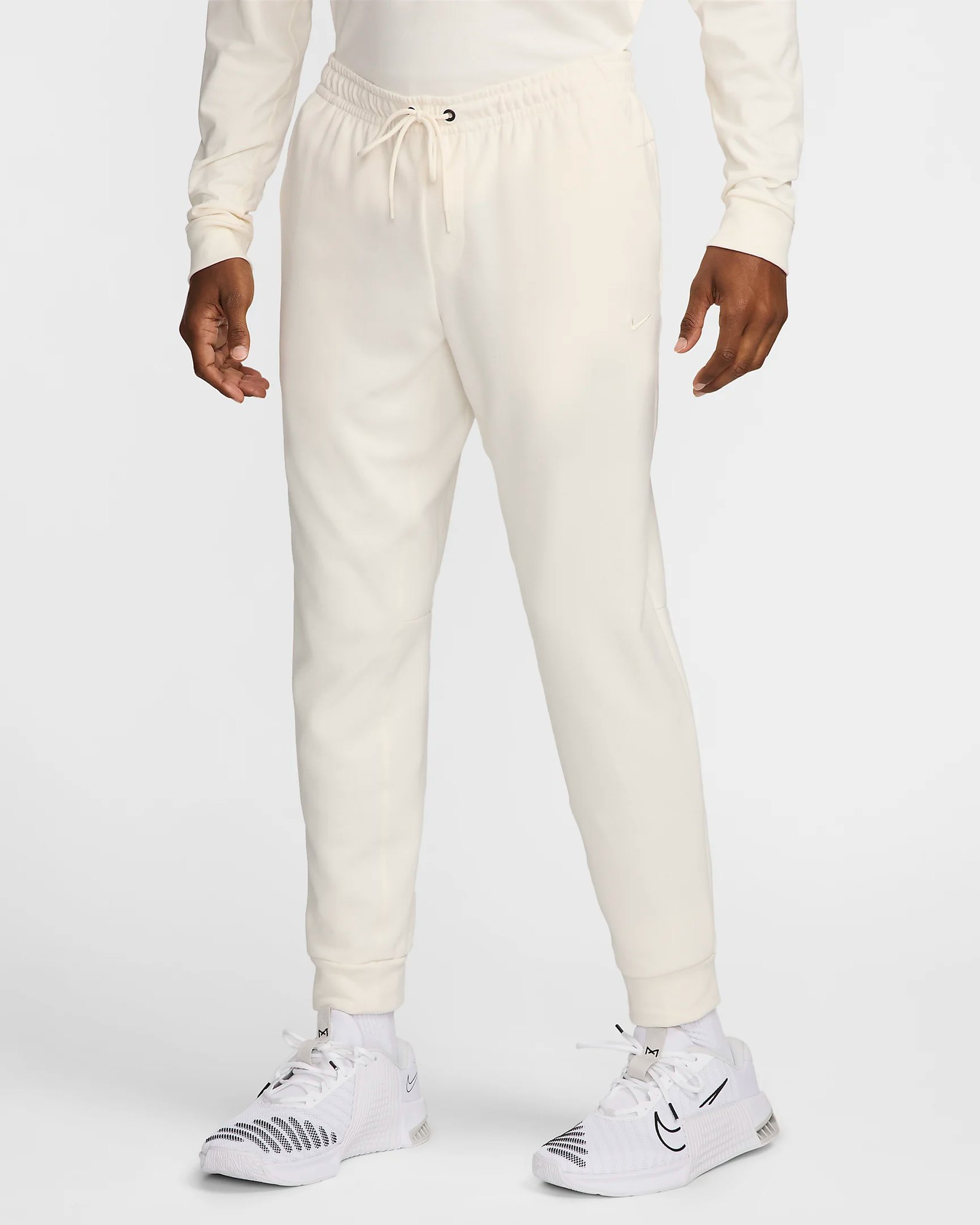 Quần Dài Chính Hãng - Nike Dri-Fit Uv Primary Erkek Jogger Eşofman Altı 'Beige' - FZ0975-110