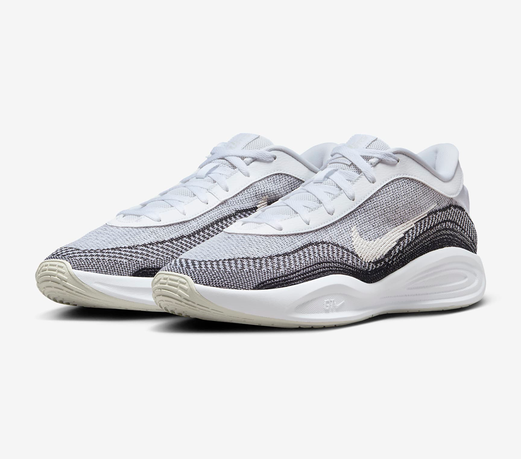 Giày Bóng Rổ Chính Hãng - Nike G.T. Hustle Academy EP ‘White Black Light Bone’ -  FJ7808-100