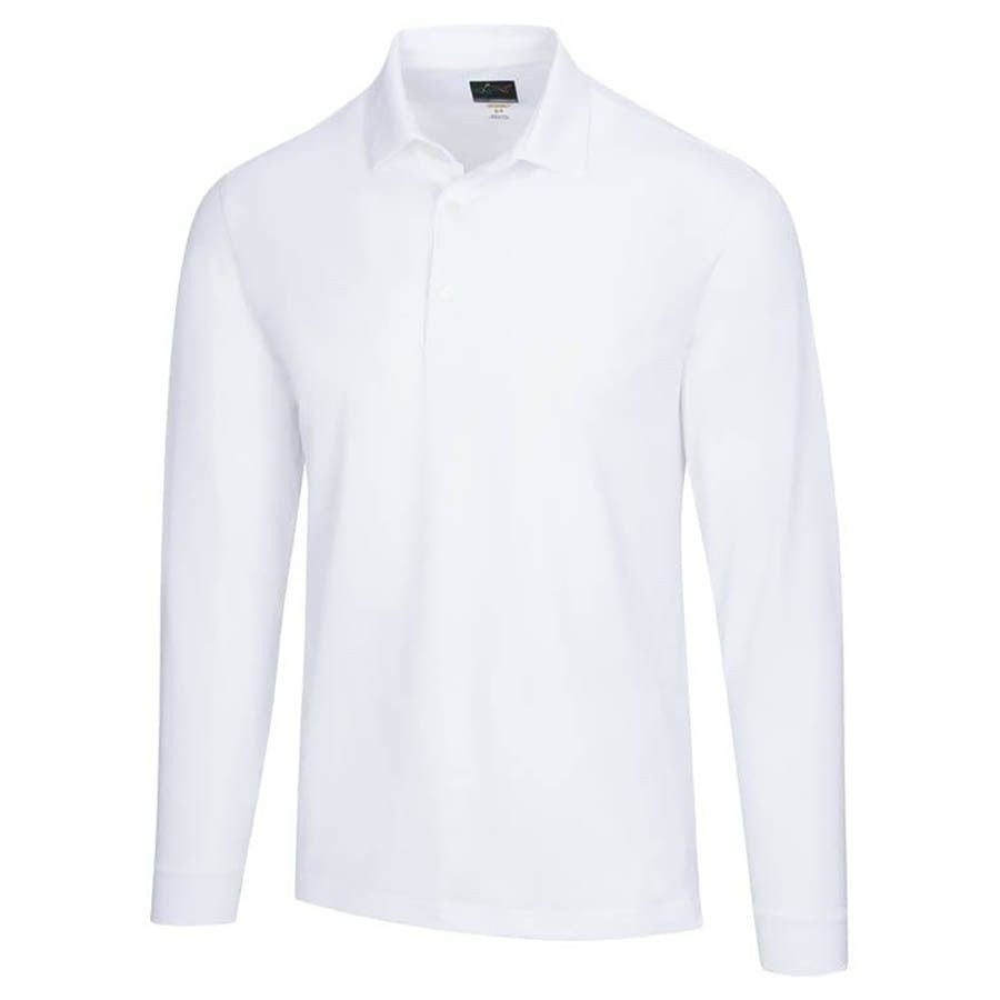 Áo Sweater Chính Hãng  - Nerdy Polo Gofl Long Sleeve Freedom Pique - G7S22K980_WHT