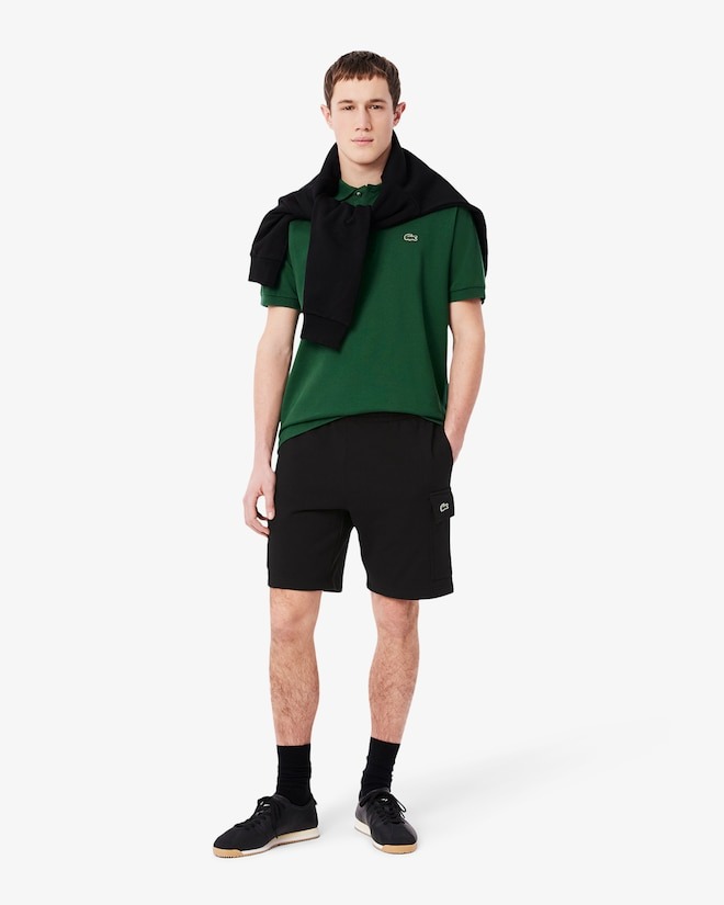 Quần Short Chính Hãng - Lacoste Cotton Fleece Cargo 