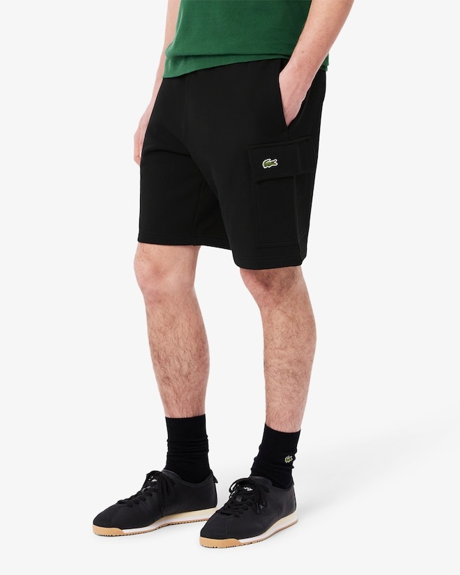Quần Short Chính Hãng - Lacoste Cotton Fleece Cargo 