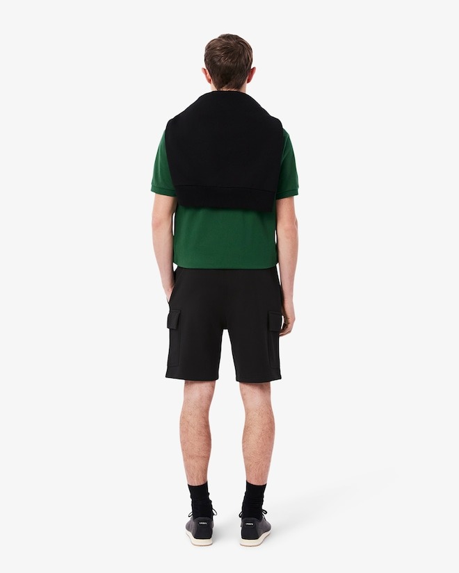 Quần Short Chính Hãng - Lacoste Cotton Fleece Cargo 