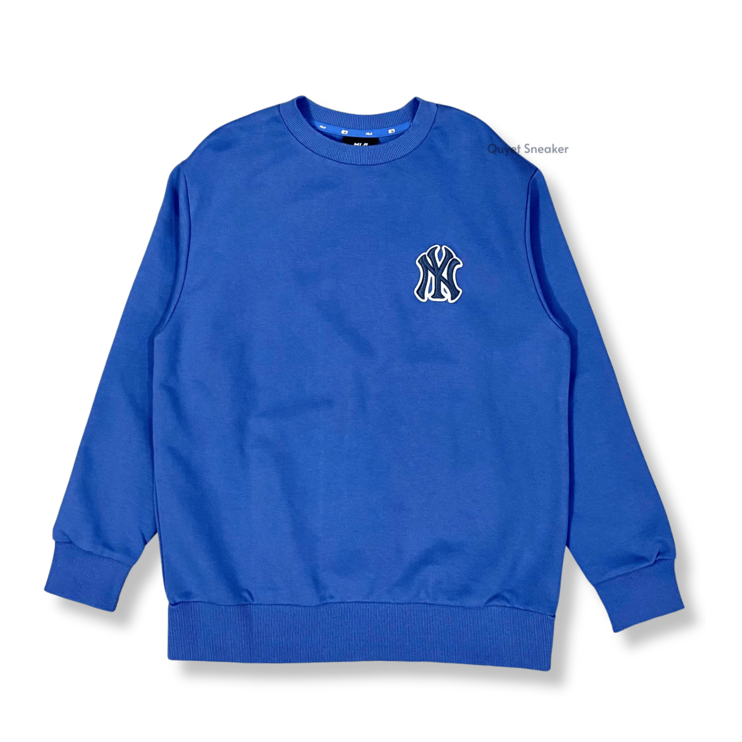 Áo Sweater Chính Hãng - MLB Logo New York Yankees 'Blue' - 3AMTB-451