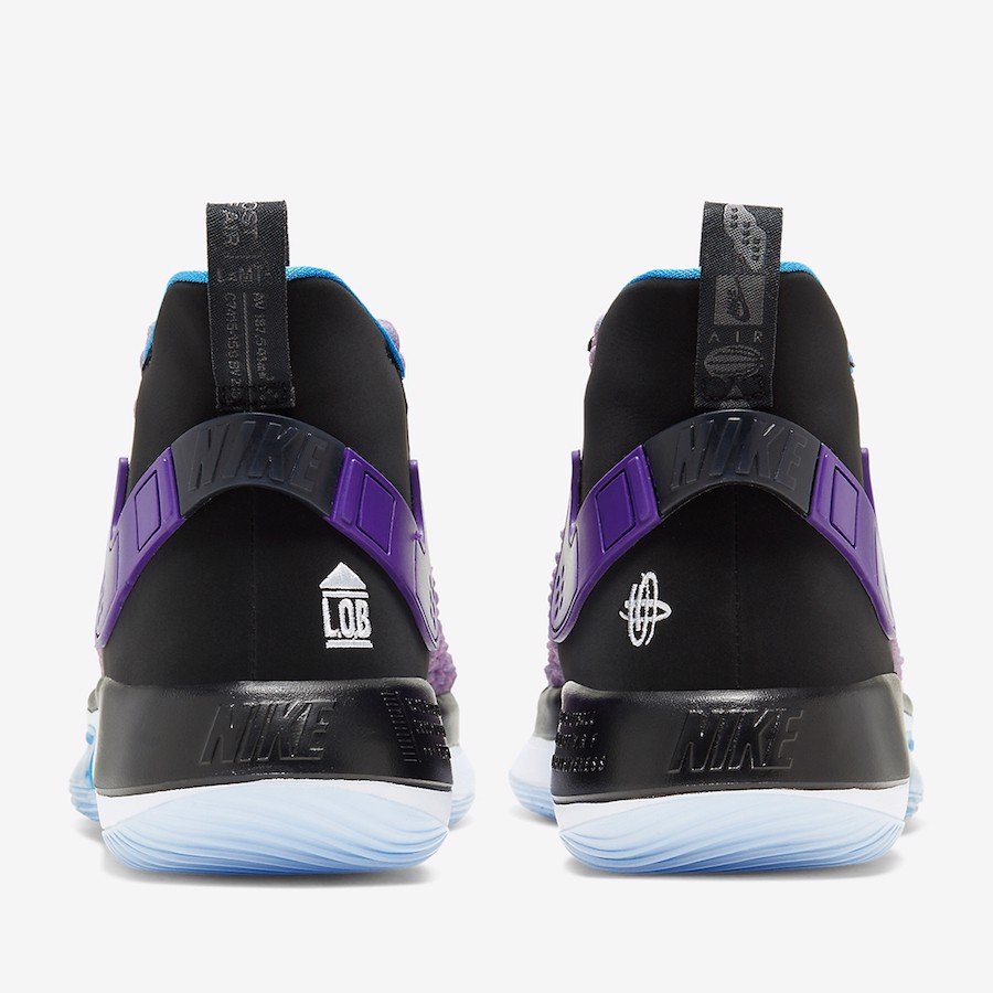 Giày Bóng Rổ Nike Alphadunk Flight Huarache - 'Voltage Purple' BQ5401-900