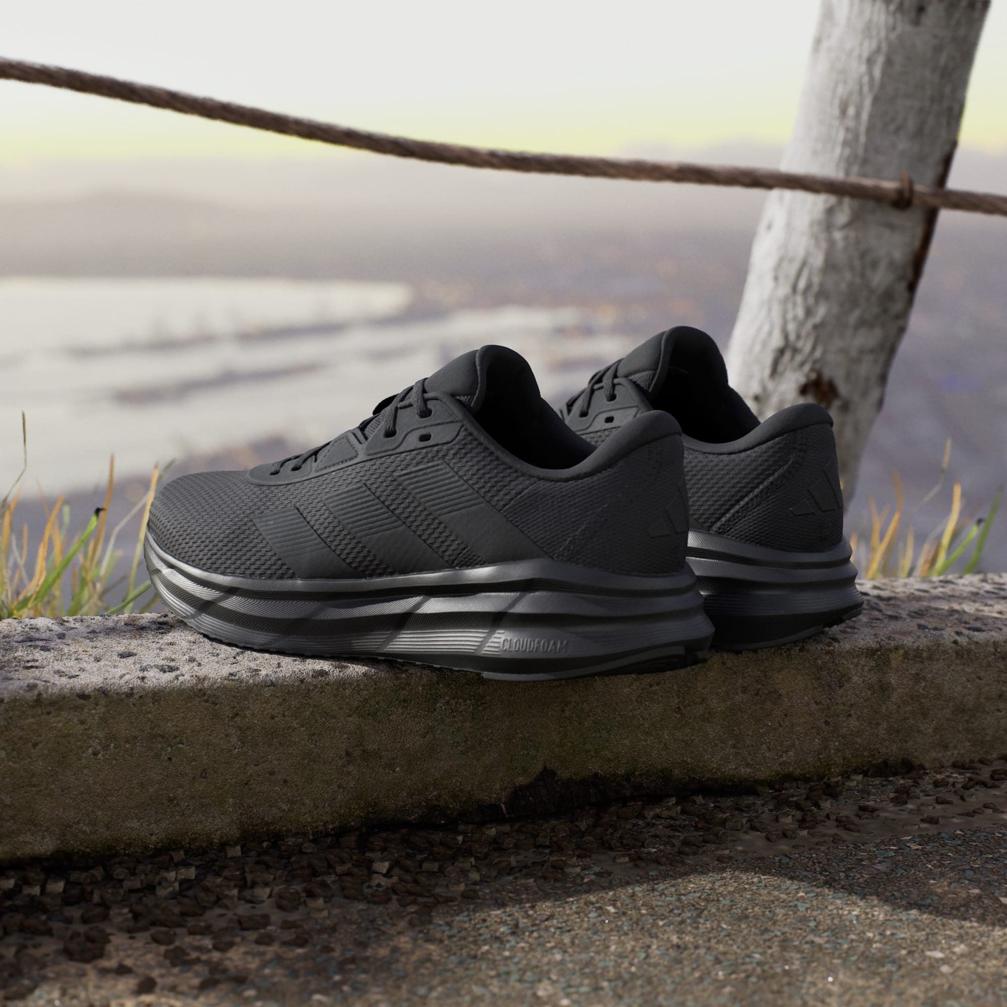 Giày Casual Chính Hãng - Adidas Galaxy 7 Running '' Black '' ID8757 / T