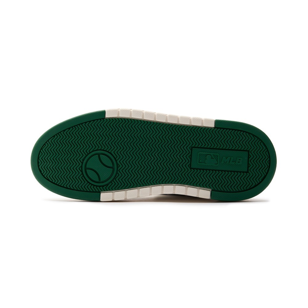 Giày Casual Chính Hãng - MLB Liner Basic New York Yankees Cổ Mid 'White/Green' - 3ASXLMB3N-50GNS