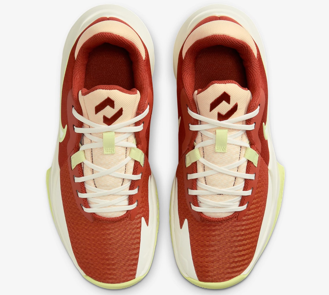Giày Bóng Rổ Chính Hãng - Nike Precision 6 'Rugged Orange Lemon' - FV1894-800