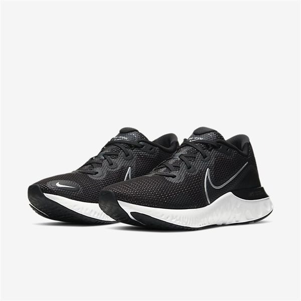 Giày Casual Chính Hãng - Nike Renew Run ‘Black Metallic Silver’ - CK6357-002