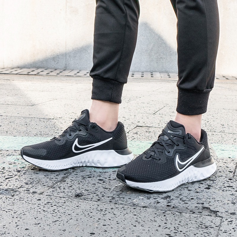 Giày Casual Chính Hãng - Nike Renew Run ‘Black Metallic Silver’ - CK6357-002