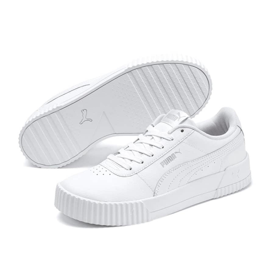 Giày Casual Chính Hãng - Puma Carina All White - 370325-02