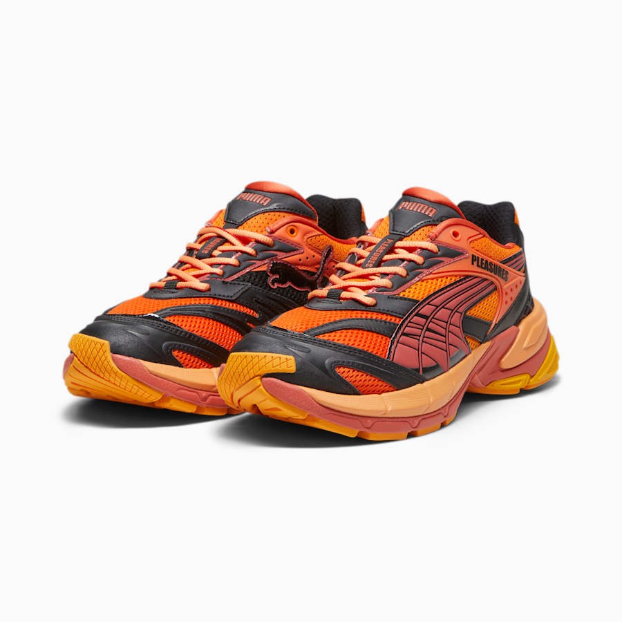 Giày Casual Chính Hãng - Puma x Pleasures Velophasis ‘Orange’ - 393301-02