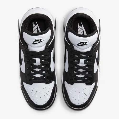Giày Casual Chính Hãng - Nike Dunk Low Panda Twist Shoes 'Black' - DZ2794-001