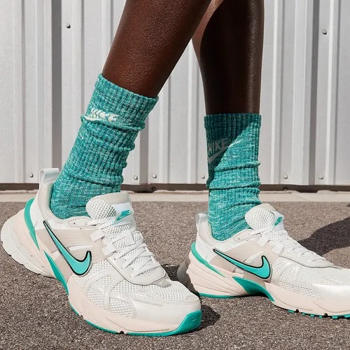 Giày Casual Chính Hãng - Nike V2K Run  'Trắng Xanh' - FD0736-105