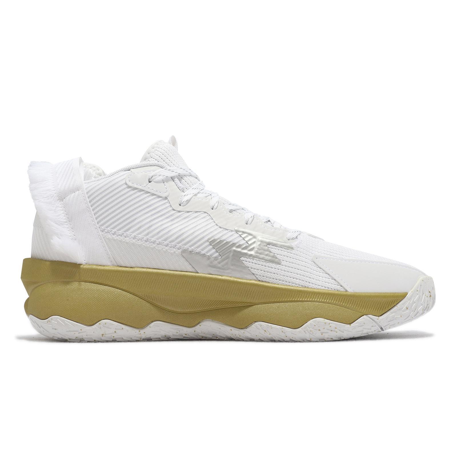 Giày Bóng Rổ Adidas - Dame 8 White Silver Gold - GY1755
