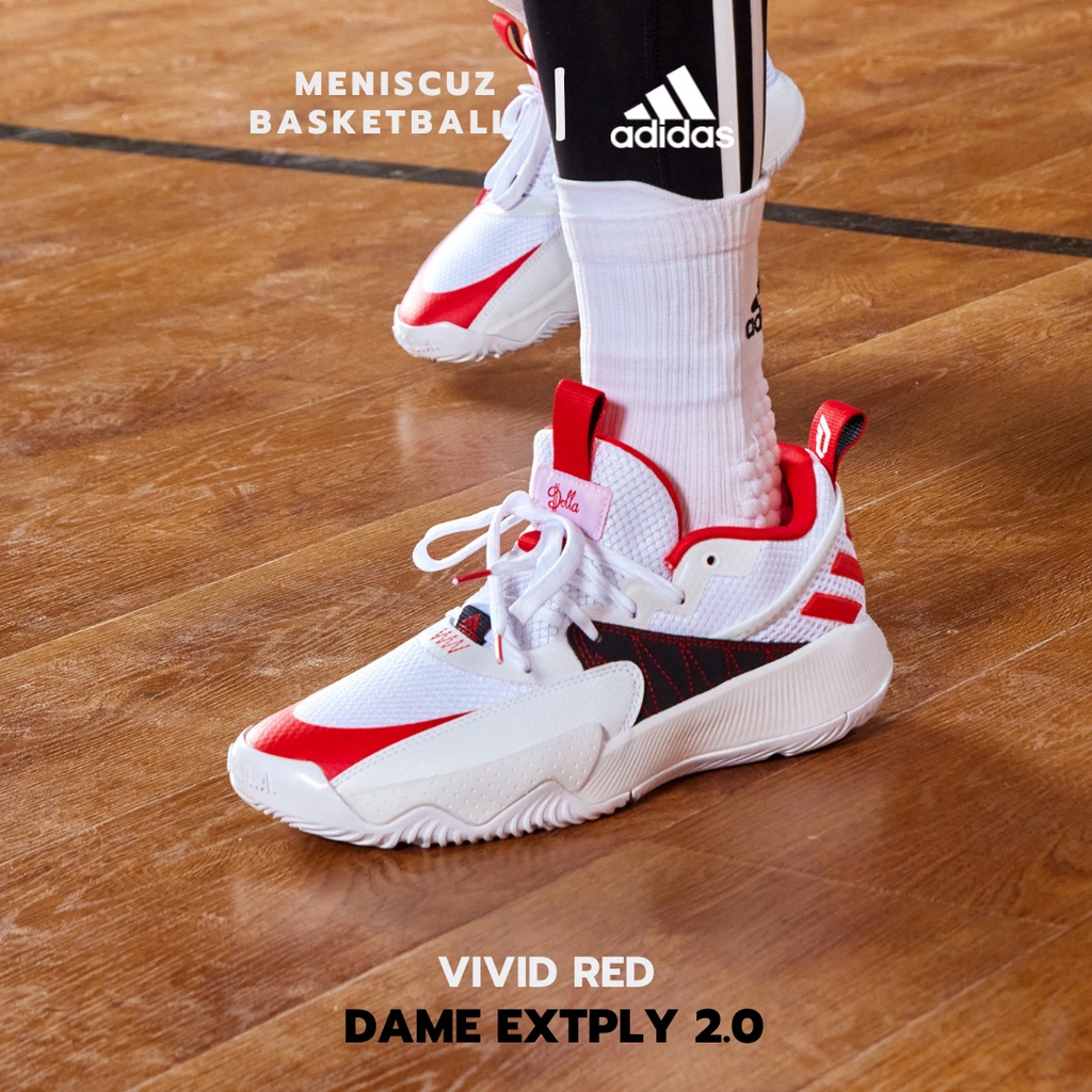 GIÀY BÓNG RỔ CHÍNH HÃNG - Adidas Dame Certified Extply 2.0 White Basketball - GY8965