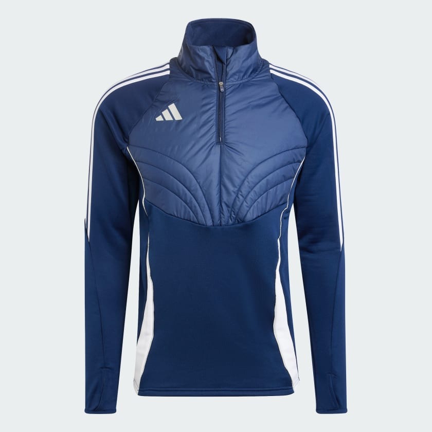 Áo Sweater Chính Hãng - adidas Tiro 24 Training Ziptop Winter Herren 'Blue' - IY0127