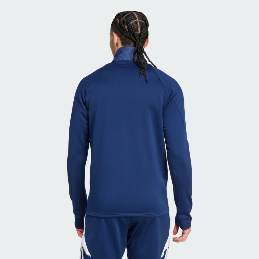 Áo Sweater Chính Hãng - adidas Tiro 24 Training Ziptop Winter Herren 'Blue' - IY0127