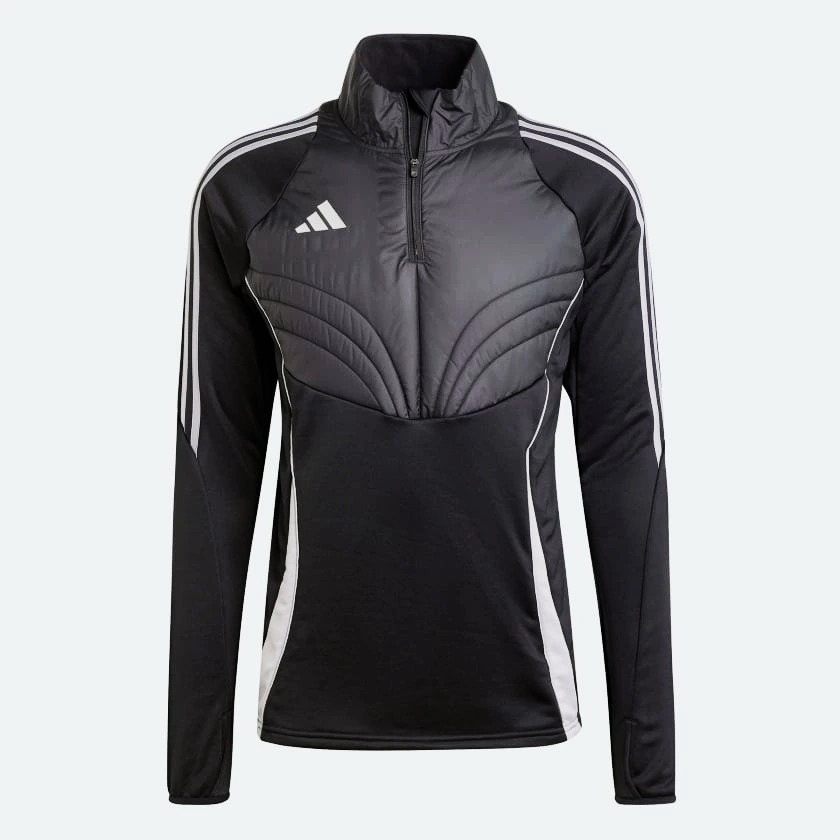 Áo Sweater Chính Hãng - adidas Tiro 24 Training Ziptop Winter Herren 'Black/ Grey' - IM9966