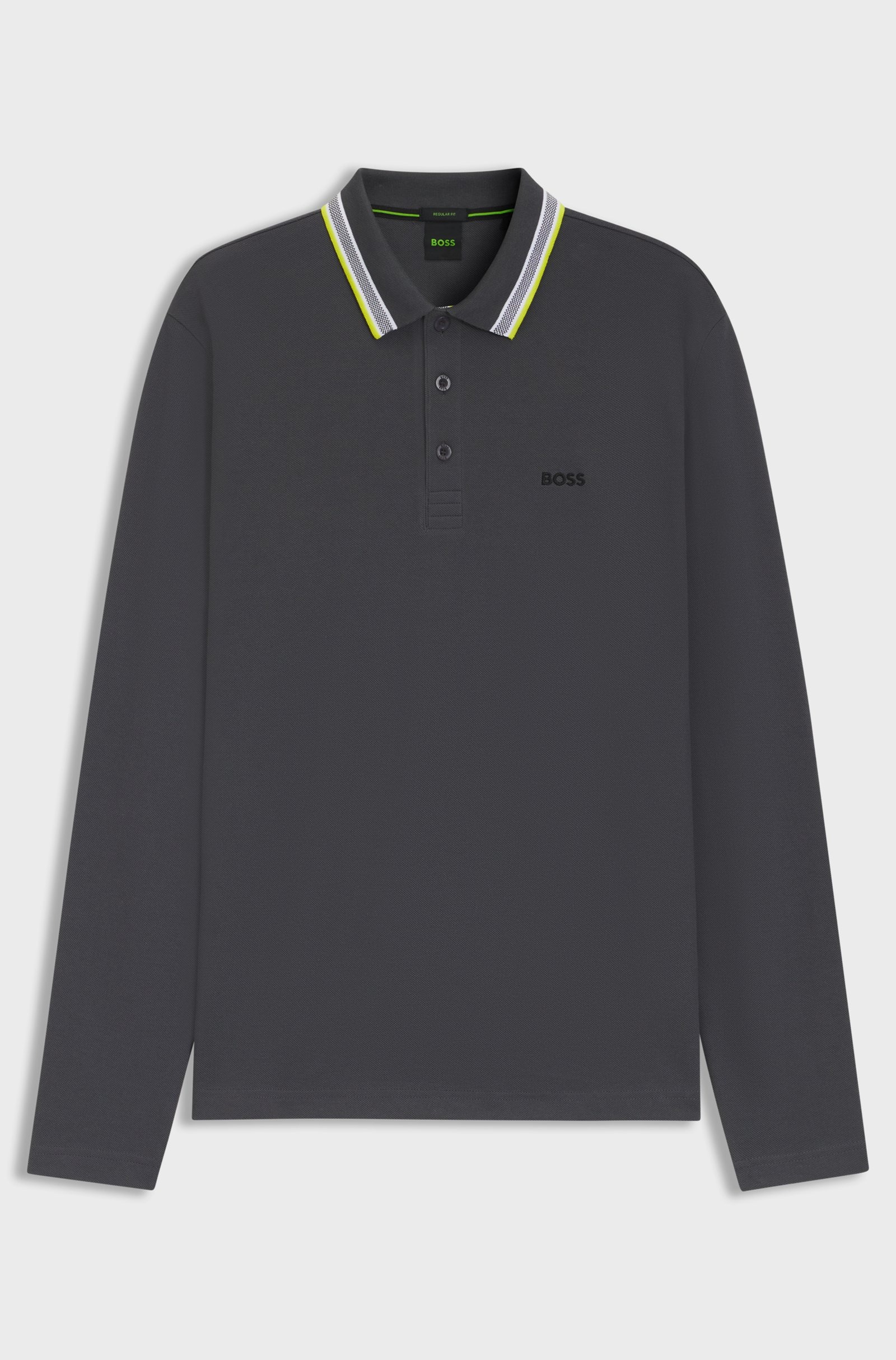Áo Sweater Chính Hãng - Hugo Boss Paddy Polo ''Dark Grey'' - 8044818-020