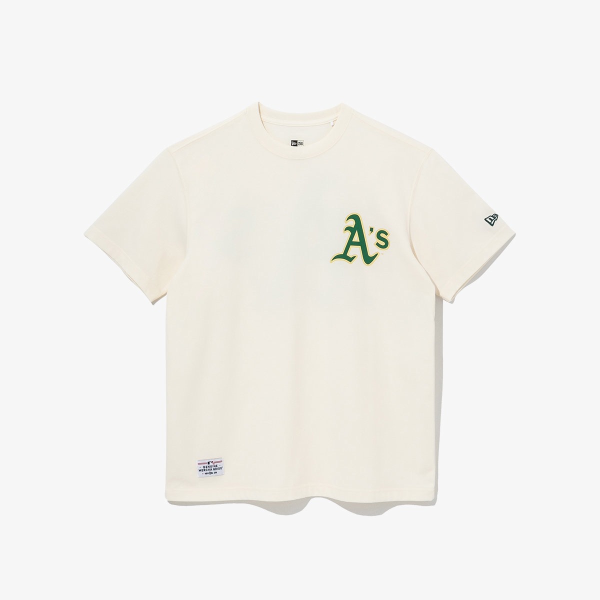 Áo Thể Thao Hè - Áo Thun Nam Nữ New Era X MLB Big Paisley Oakland Athletics 'Ivory' - 13086596 Quyetsneaker