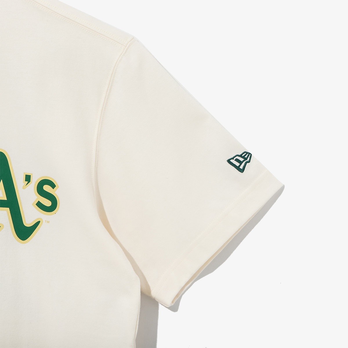 Áo Thể Thao Hè - Áo Thun Nam Nữ New Era X MLB Big Paisley Oakland Athletics 'Ivory' - 13086596 Quyetsneaker