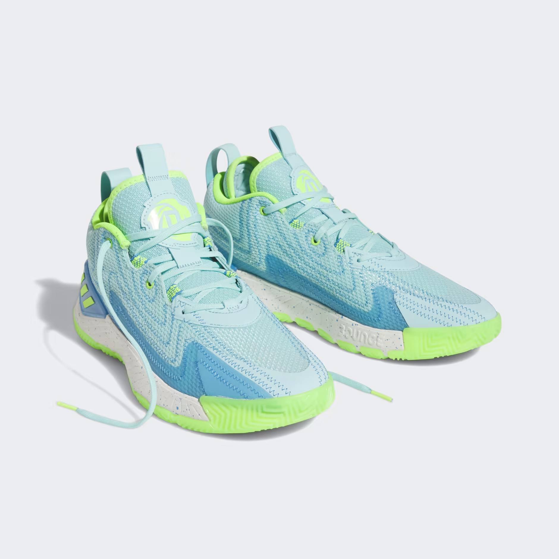 GIÀY BÓNG RỔ CHÍNH HÃNG - Adidas D Rose Son of Chi 2 'Aqua Solar Green' - HQ1006