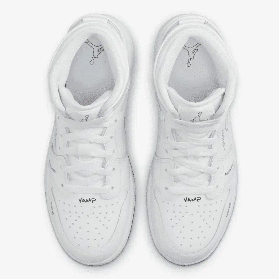 Giày Casual Chính Hãng - Nike Nữ Air Jordan 1 Mid 