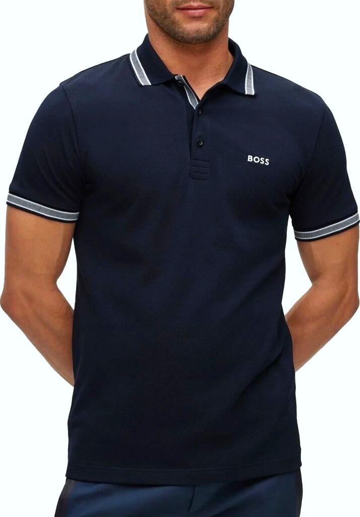 Áo Polo Chính Hãng - Hugo BOSS Paddy Polo  ''Navy'' - 50469055-402