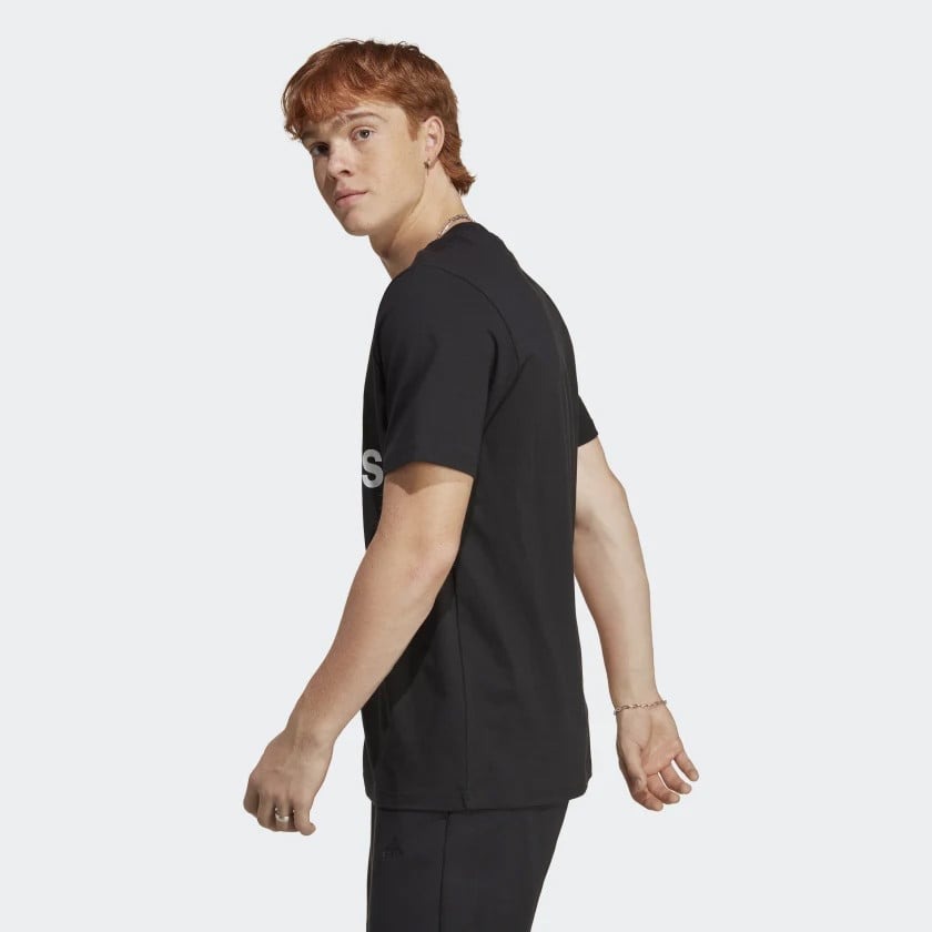 Áo Thể Thao Hè - Adidas Single Jersey Essentials ''Black'' -  IC9347