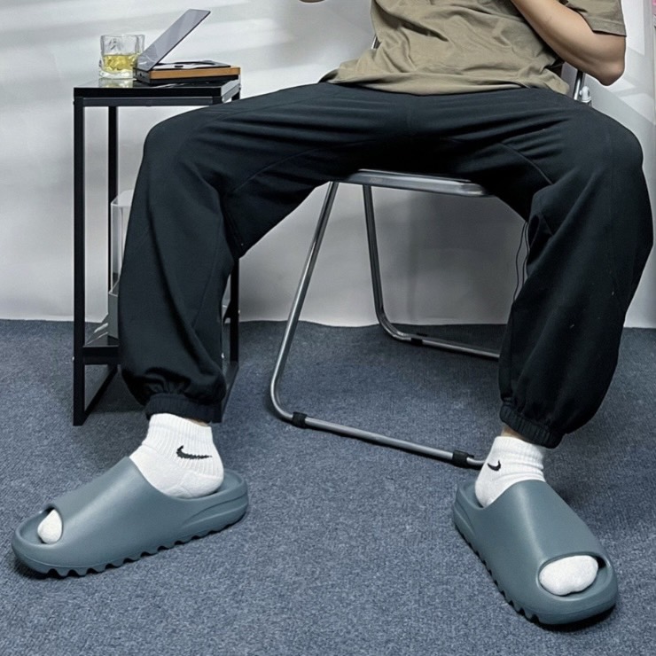 DÉP CHÍNH HÃNG - Adidas Yeezy Slide Slate Marine - ID2349