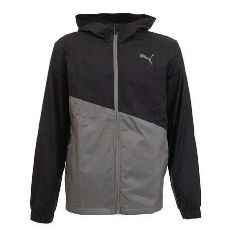 Áo khoác Chính Hãng - Puma Kurtka Hooded ''Grey/Black''- 520448-01
