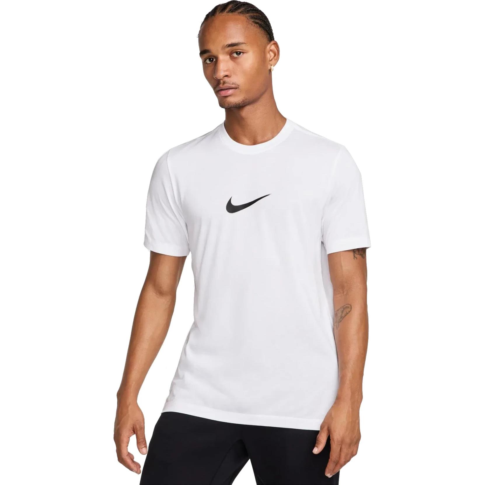 white nike tee mens