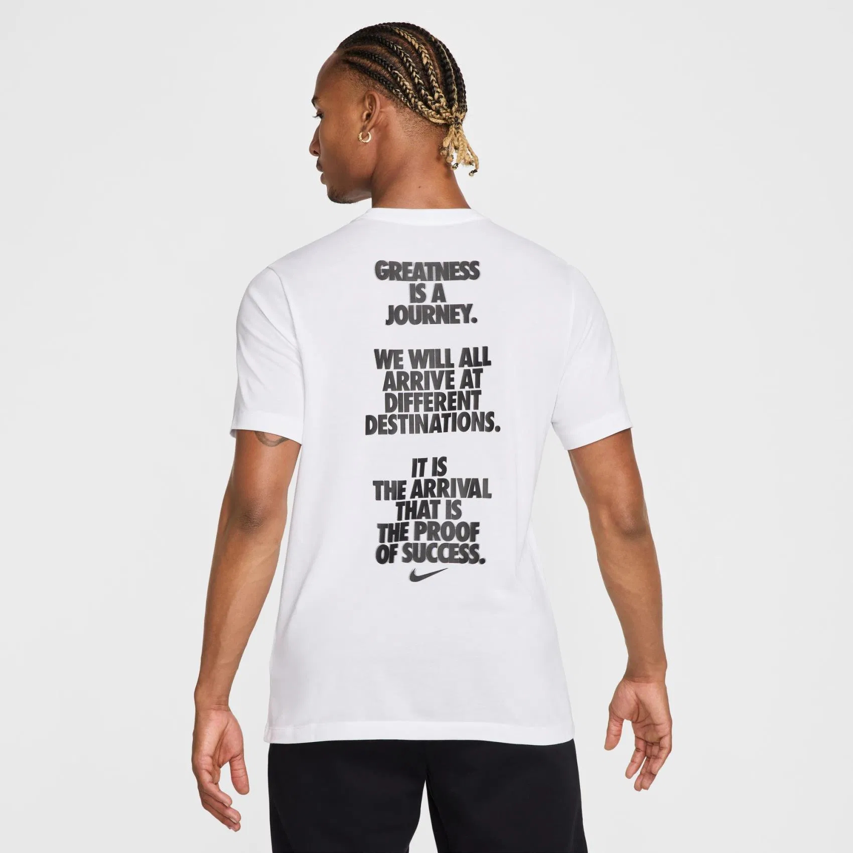 Áo Tshirts Chính Hãng - Nike Dri-FIT Verbiage Tee Men '' White '' - HJ3613-100