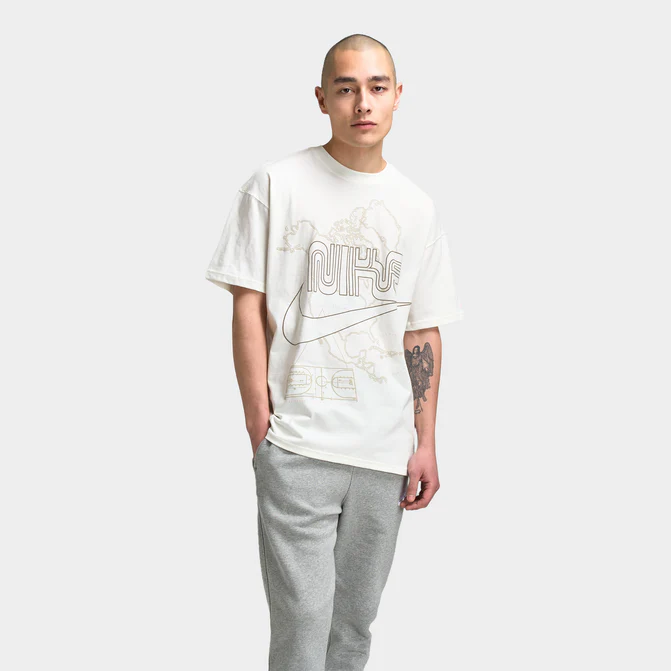 Áo Tshirts Chính Hãng - Nike Sportswear Max90 '' Khaki/Pink Foam '' - HV4828-133