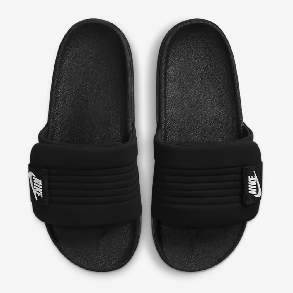 Dép Chính Hãng - Dép Nike Offcourt Adjust Slides '' Black/White '' - DQ9624-001